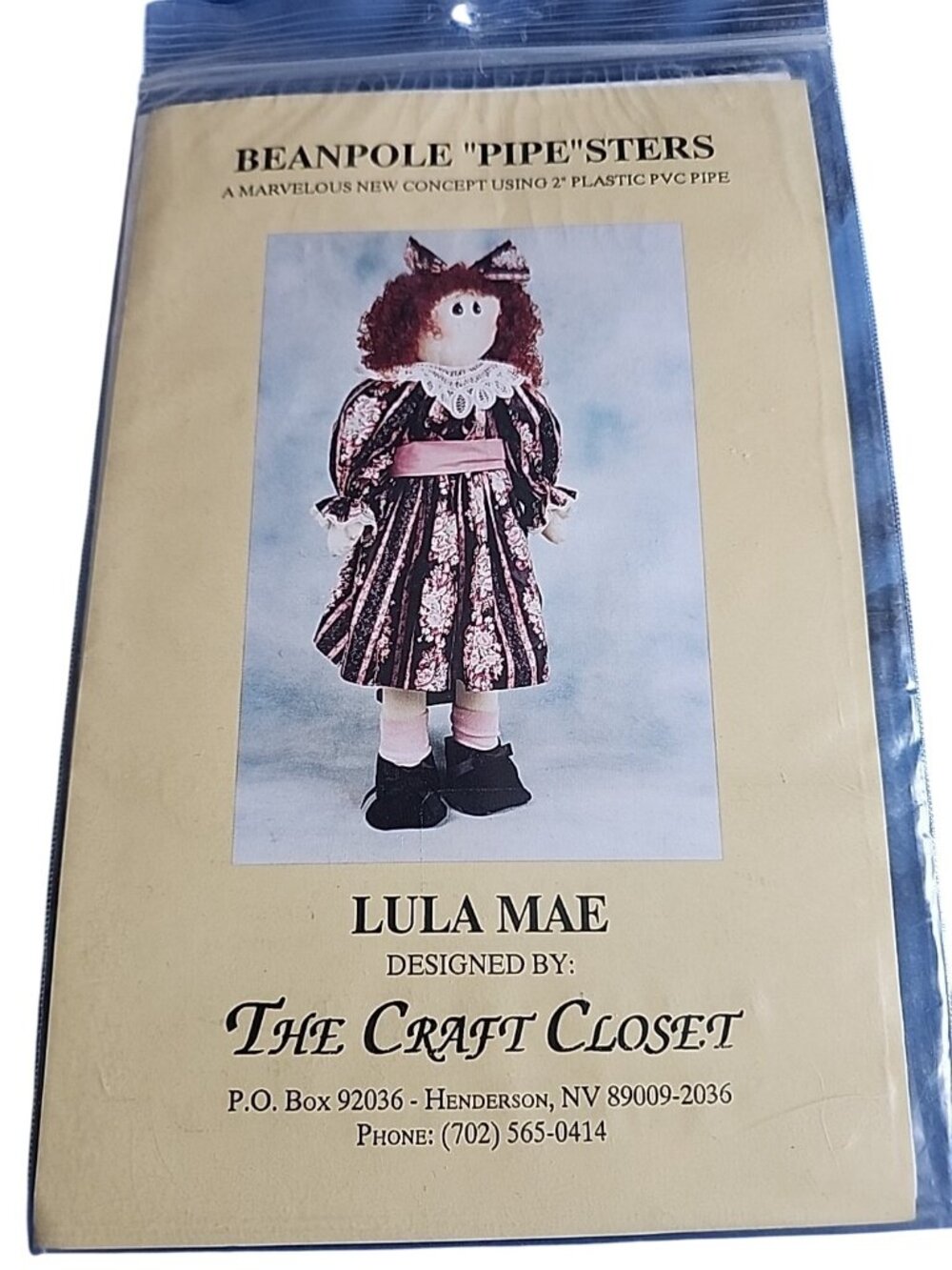 Beanpole "Pipe"sters Lula Mae Pattern